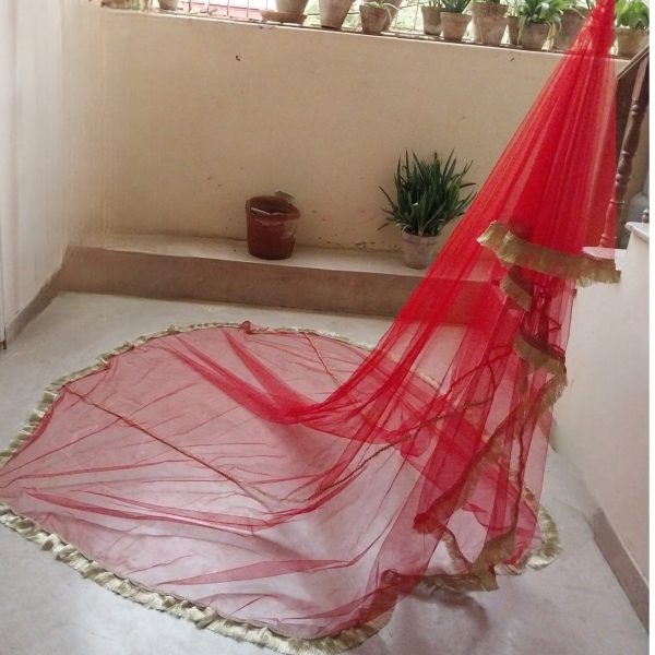 Kiran Veil – XL Traditional Bridal Veil ✨